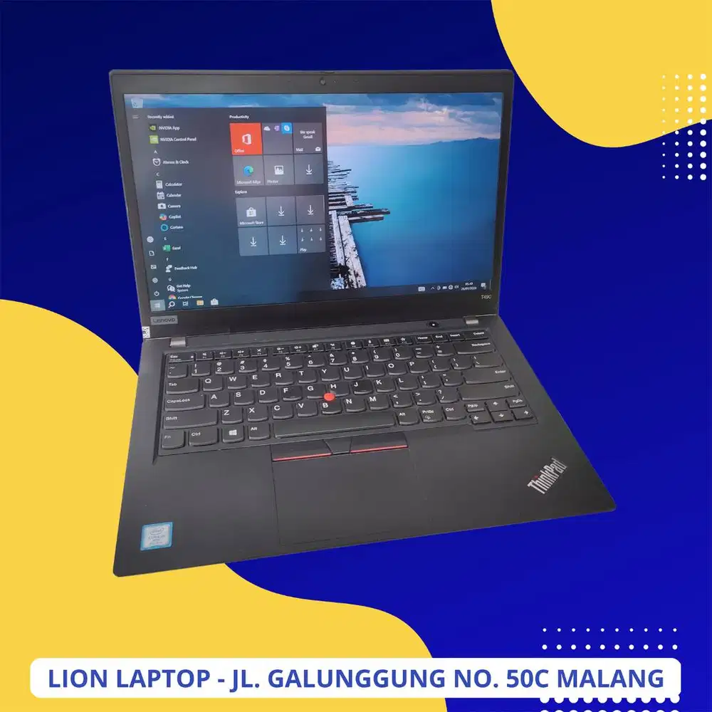 Double VGA NVIDIA Core i5 8/256 Slim Lenovo Thinkpad T490 [13|03]