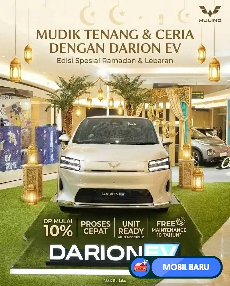 [Mobil Baru] Lebaran dengan Wuling Darion EV (2026)