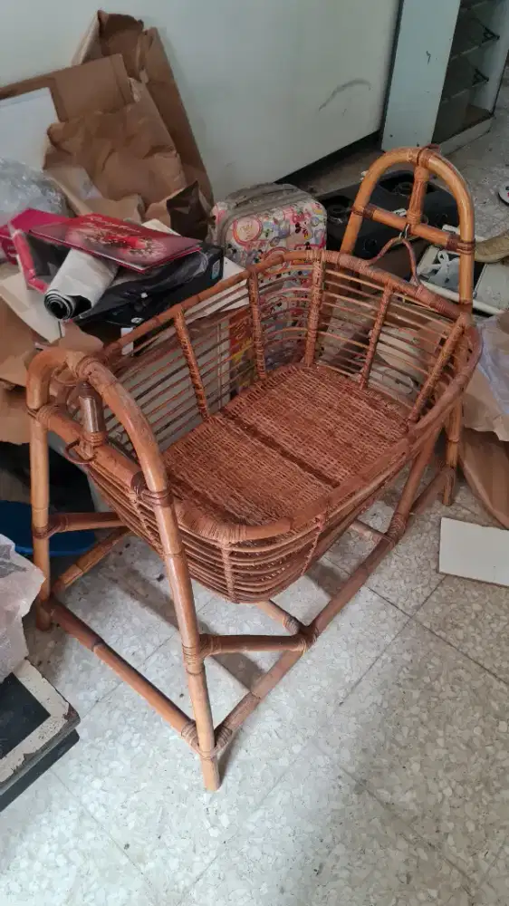 Rotan tempat tidur bayi