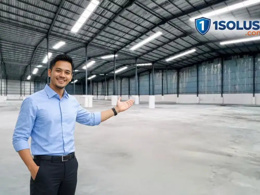 DISEWAKAN CEPAT GUDANG BARU 13000M2 LEGOK TANGERANG