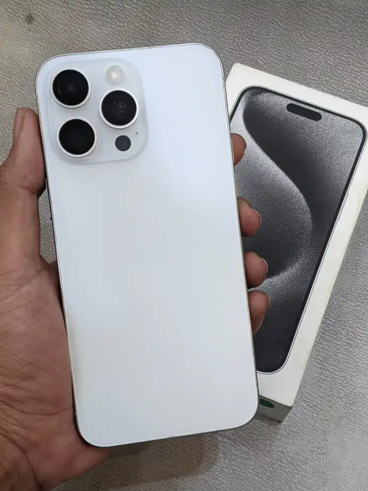Iphone 15 promax 256GB ibox white titanium