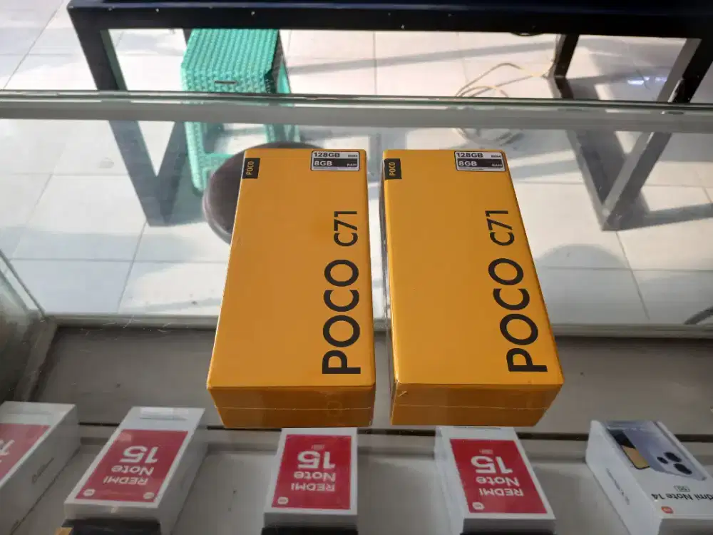 [ Fast respon WA ] Poco C71 4+4/128 Garansi resmi 15bln