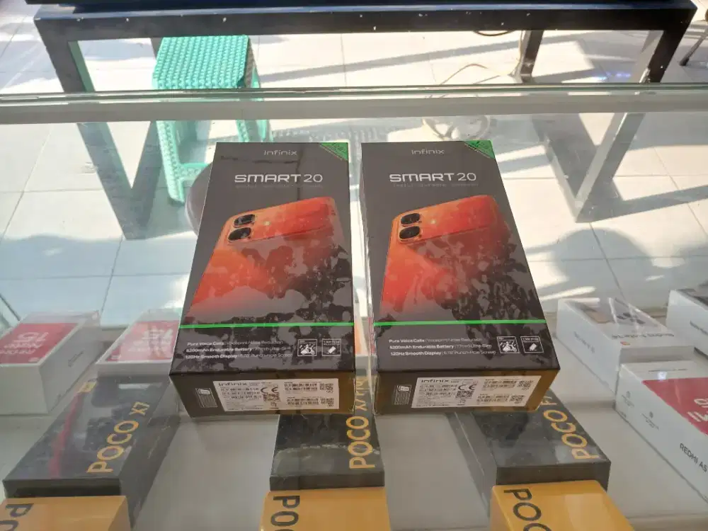 [ Fast respon WA ] Infinix Smart 20 4+4/128 Garansi resmi 1thn
