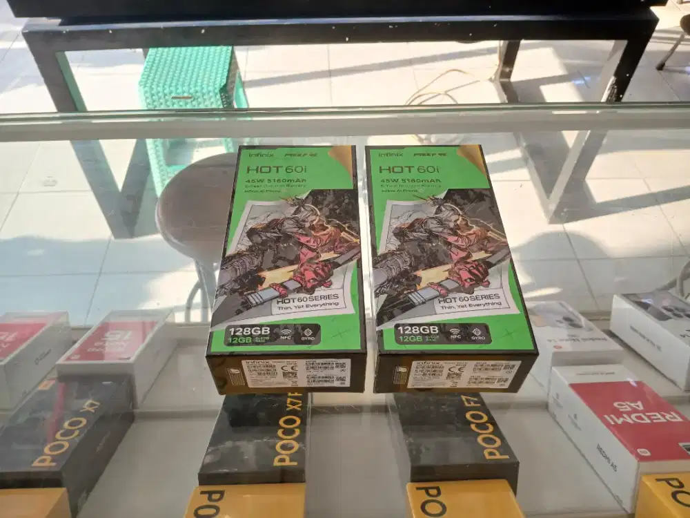 [ Fast respon WA ] Infinix Hot 60i NFC 6+6/128 Garansi resmi 1thn