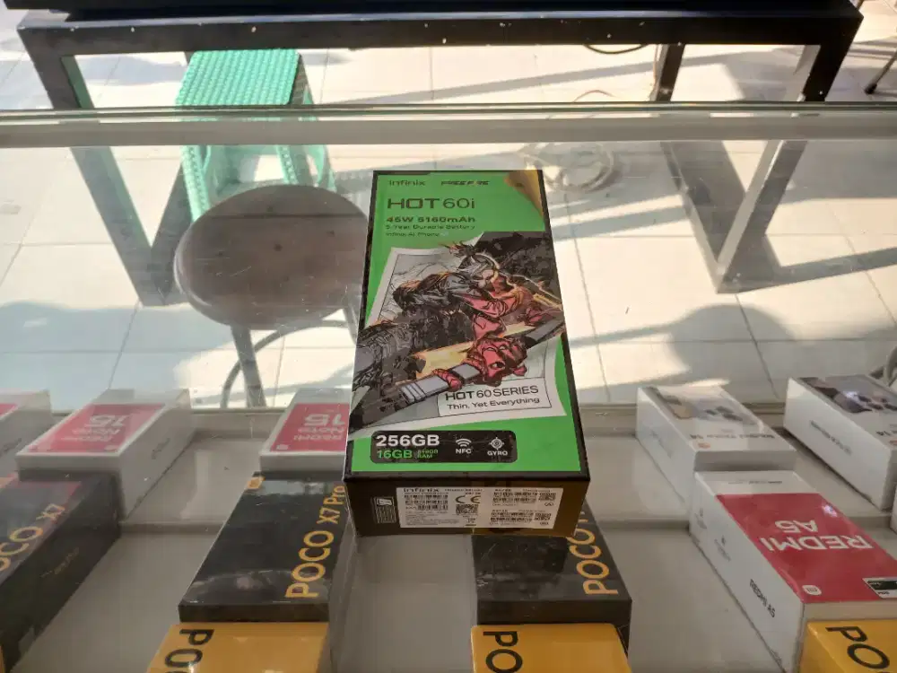 [ Fast respon WA ] Infinix Hot 60i NFC 8+8/256 Garansi resmi 1thn