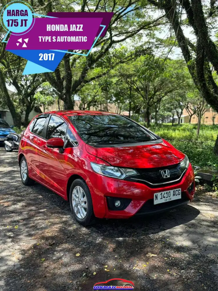 HONDA JAZZ S 2017 AUTOMATIC