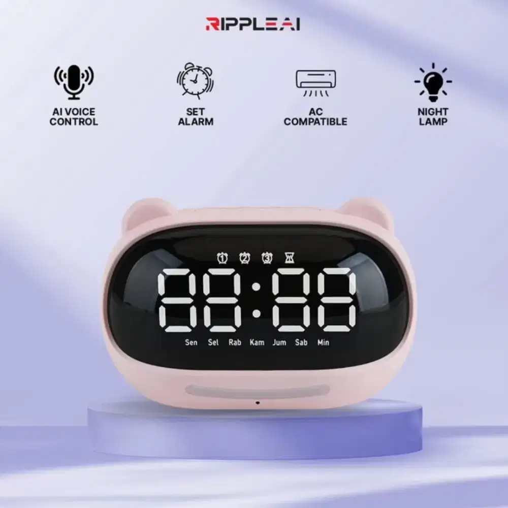 RIPPLE AI SMART HELO NUKI 2 VOICE COMMAND NYALAKAN AC TV ALARM