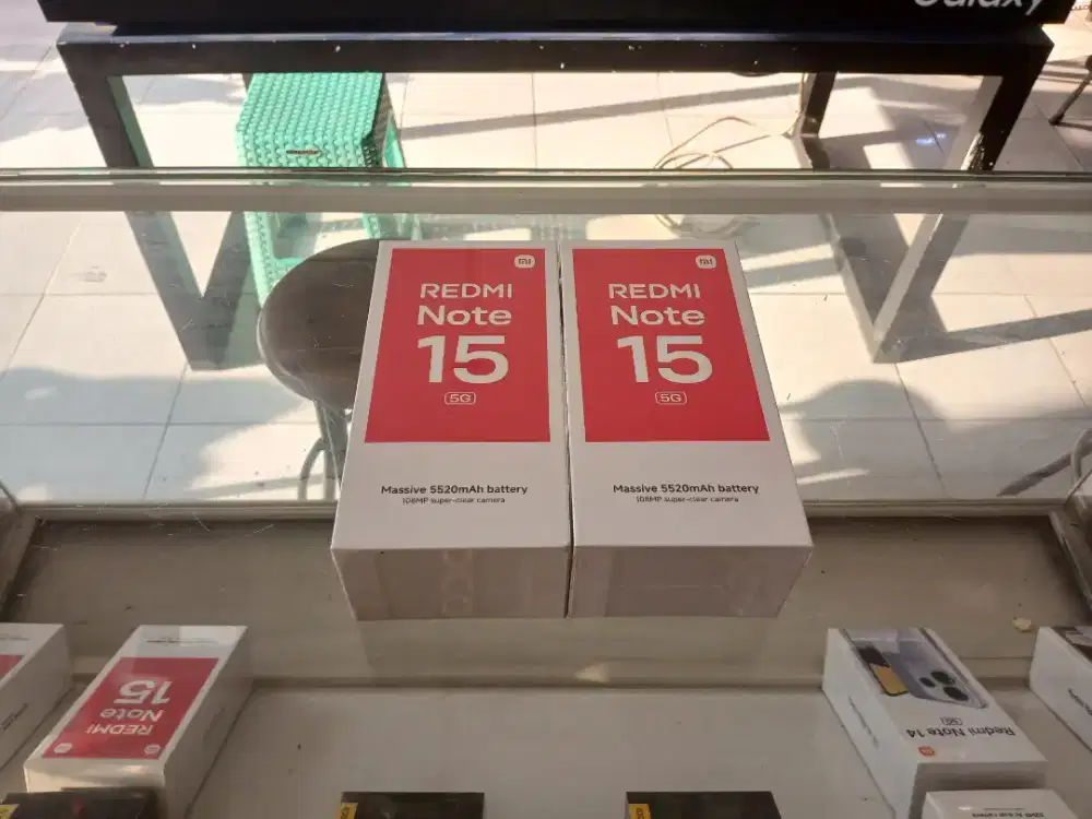 [ Fast respon WA ] Xiaomi Redmi Note 15 5G 8/256 Garansi resmi 15bln
