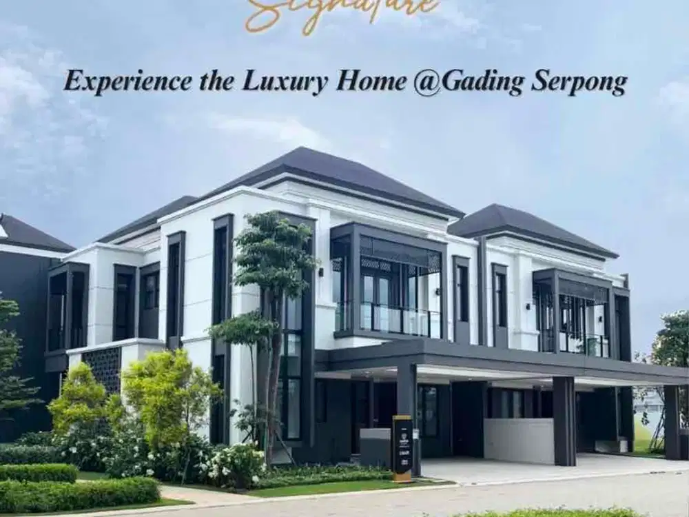 Rumah Matera Signature Tipe 12x20 Paramount Land Gading Serpong