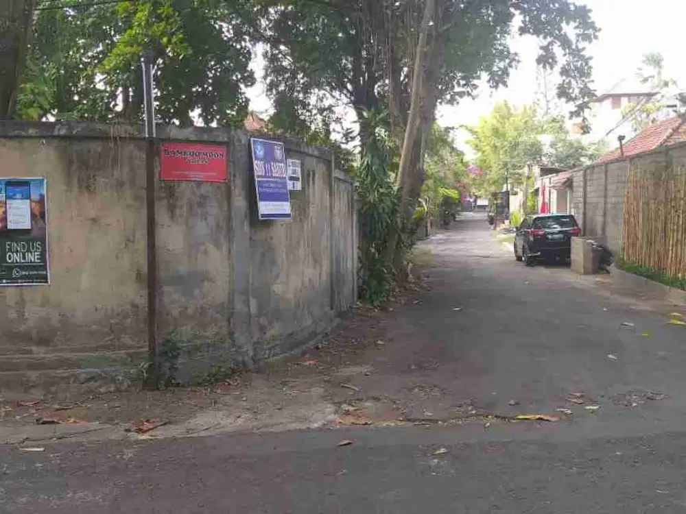 Jual Tanah Luas 973m² area Pantai Mertasari Sanur area Premium Invetasi Strategis dekat Pantai