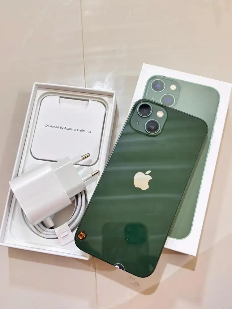 iPhone 13 256GB Green Beacukai Mulus