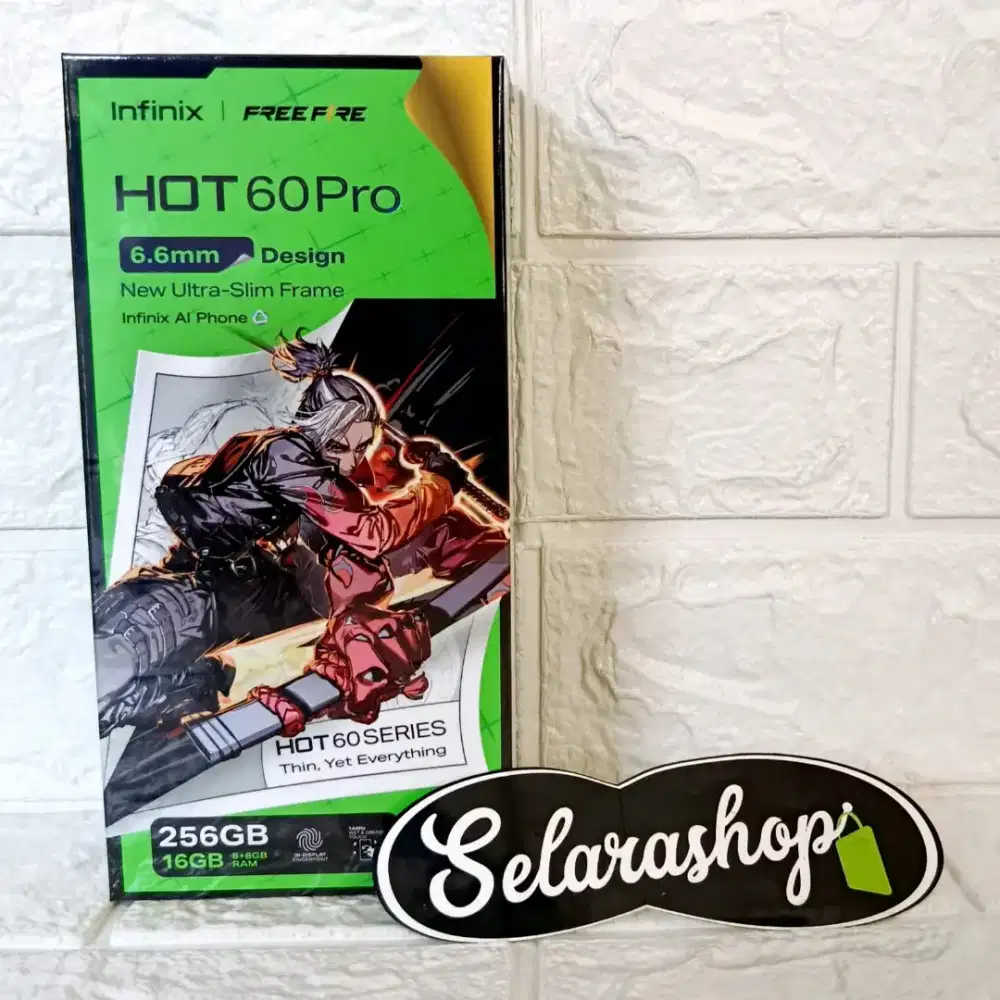 INFINIX HOT 60 PRO 8/256 BARU GARANSI RESMI