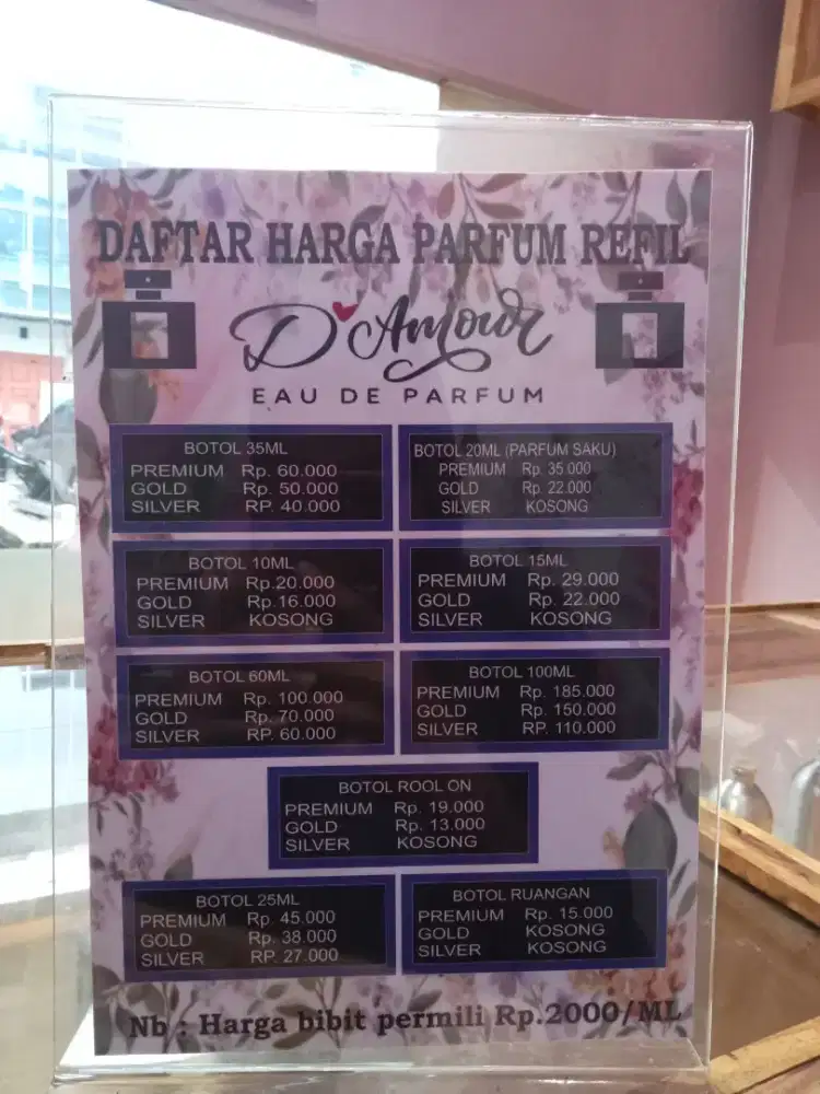 Jual parfume D'Amour