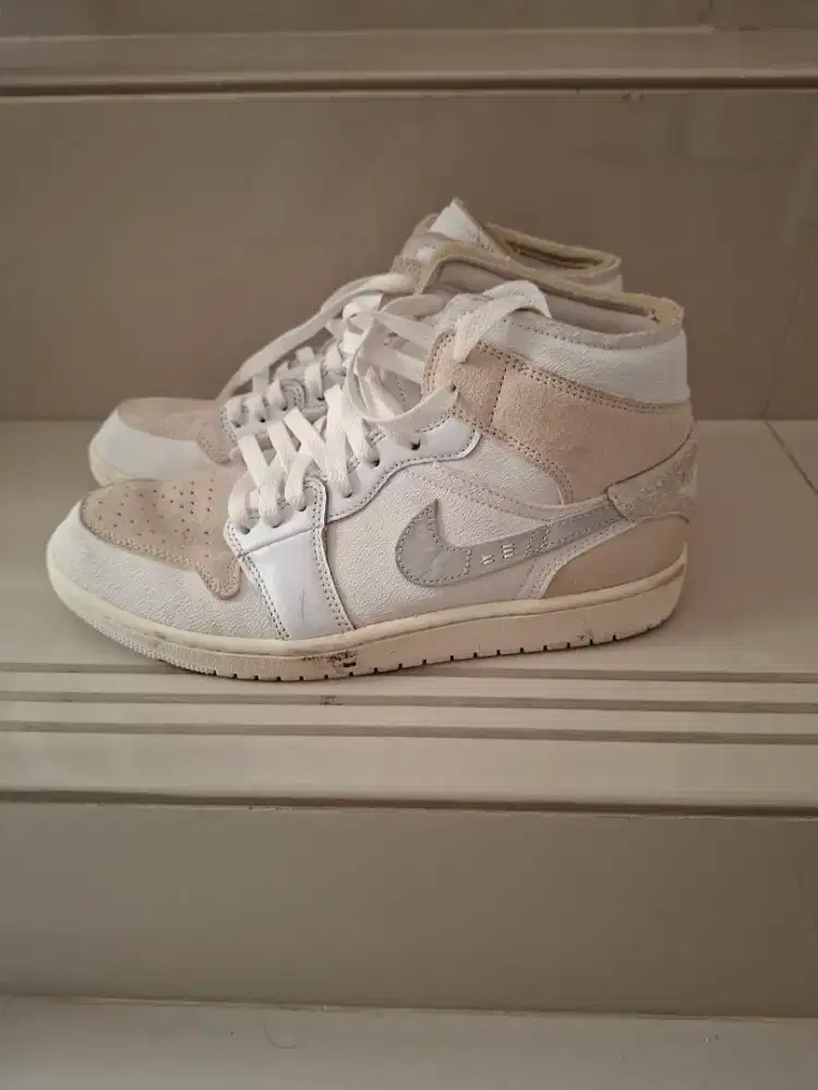 Jual Cepat Nike Air Jordan 1 Mid SE Craft Tech Grey  Original Istimewa