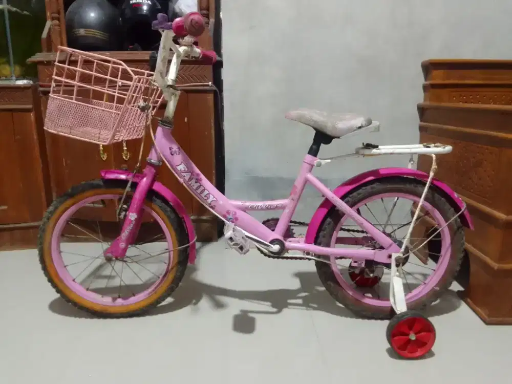 Sepeda anak family 16,untuk anak TK