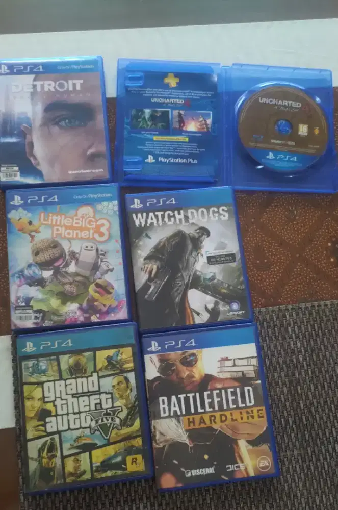 BD Game Blueray Disc Kaset PS 4