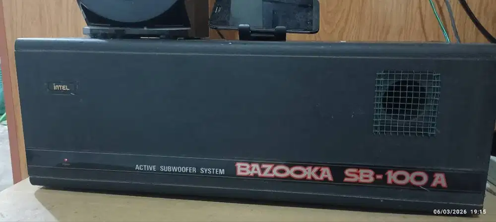 Subwoofer aktif Intel bazzoka