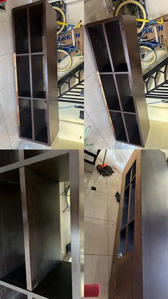 Bufet tv kayu panjang