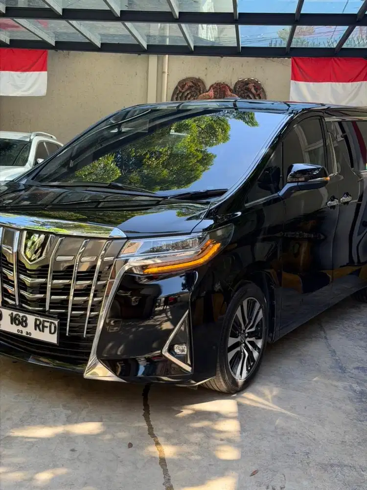 Toyota Alphard G 2019 km 45rb Hitam