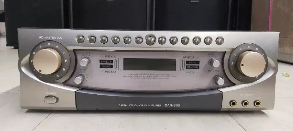 Amplifier karoke Bmb Dar-800 Kondisi Normal Masih Mulus