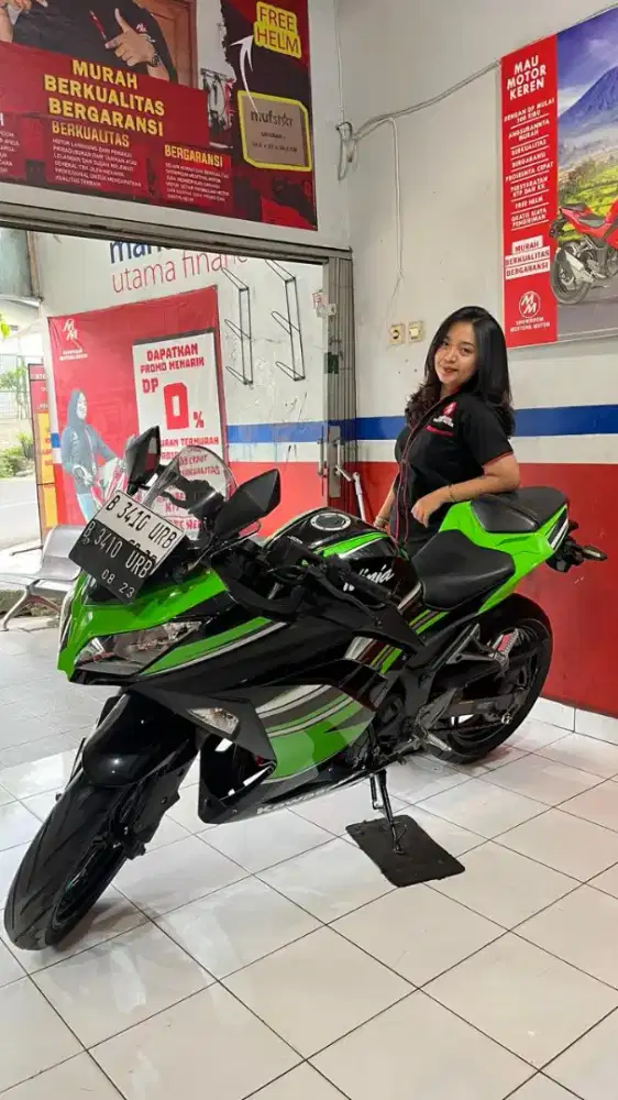 NINJA FI 250 HIJAU TH 2017, DP CUMA 2 JUTA
