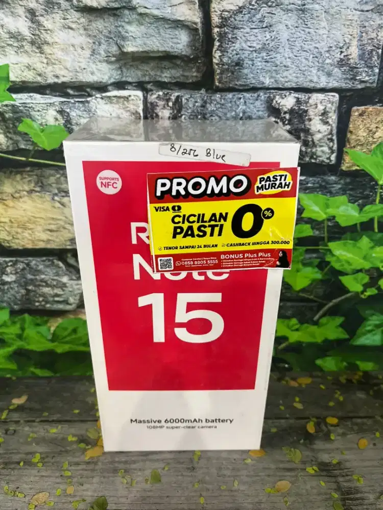 Redmi note 15 8/256 diskon 3% khusus hari ini