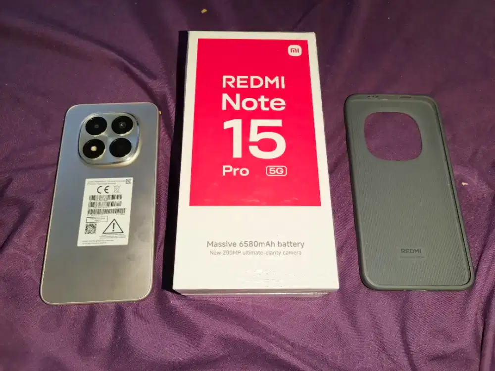 Redmi Note 15 Pro 5G Lengkap Original