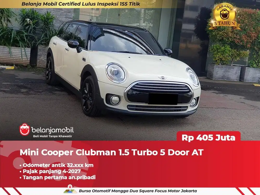 [ LOW KM 32RB ] Mini Cooper MiniCooper Clubman 1.5 5 Door AT 2016/2017