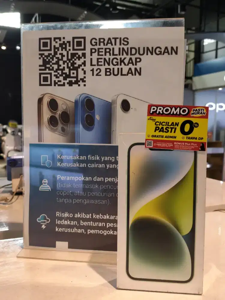 IPHONE 14 128GB IBOX KREDIT SYARAT KTP SAJA