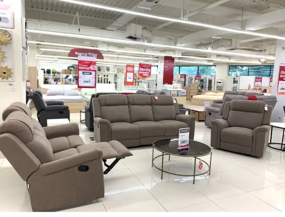 Sofa Set Recliner Lorian 3+2+1 Dudukan