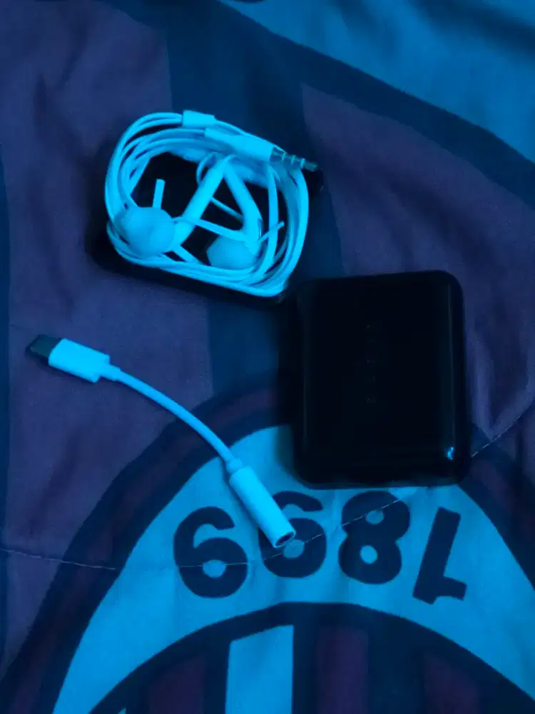 Headset Original S7 Edge 3,5mm + Converter Type C