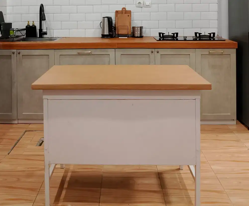 Kitchen Island Aesthetic minimalis