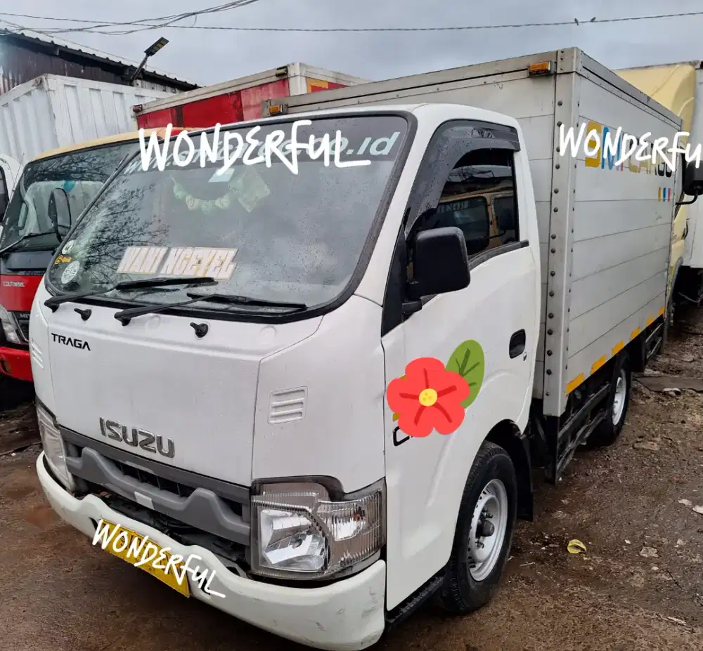 Isuzu Traga Box Alum jumbo Fullors Bio Solar Turbo Plat B Kuning