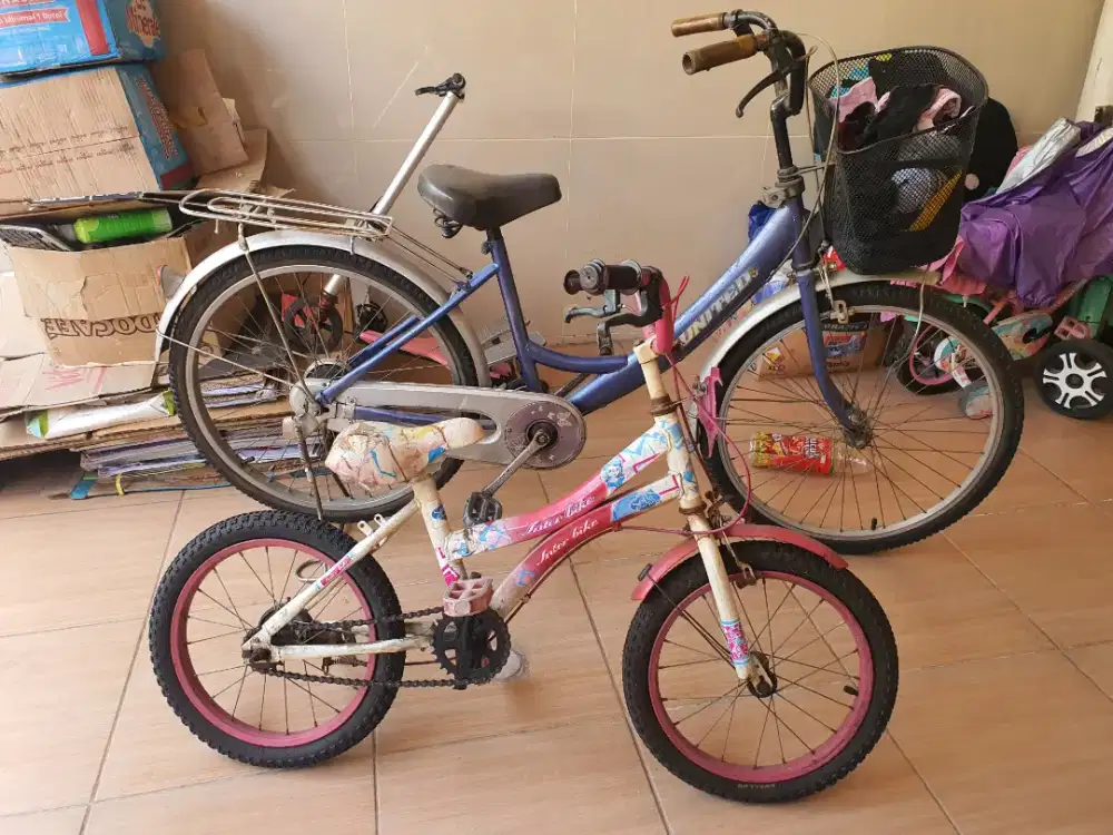 Jual sepeda united jadul dapat bonus 1 sepeda