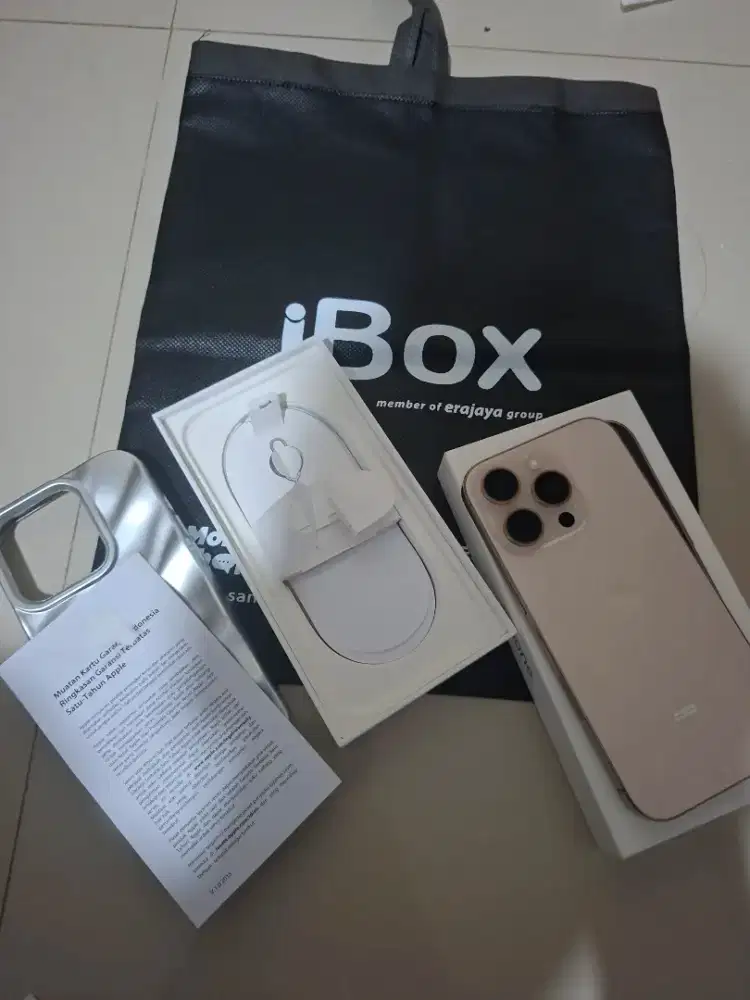 Iphone 16 pro 512gb garansi resmi ibox