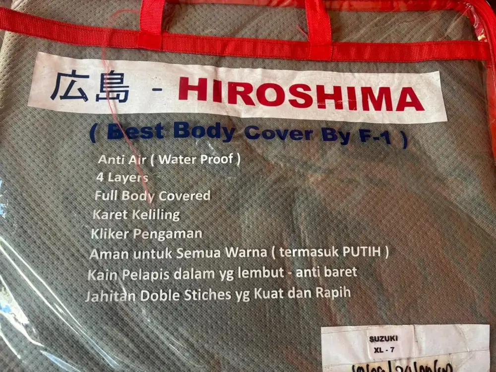 Cover mobil suzuki XL7