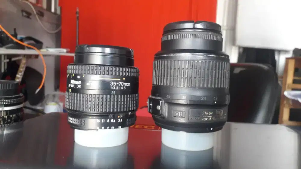 Jual lensa nikon 35-70mm dan 18-55mm