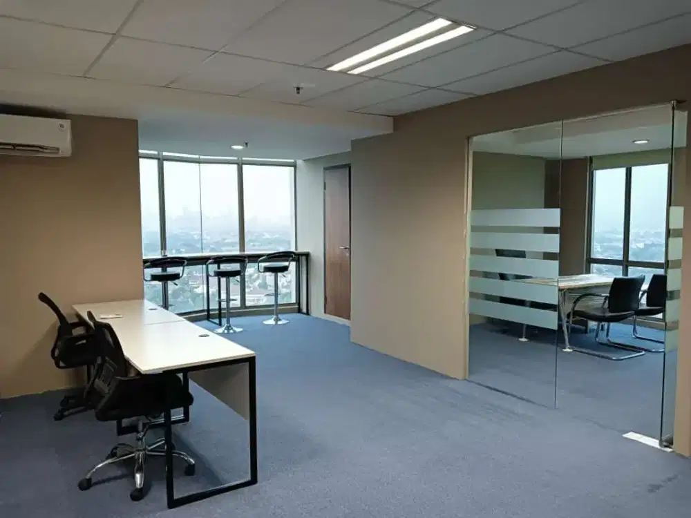 Disewakan Kantor Fully Furnished –Luas 165sqm TB Simatupang Menara 165