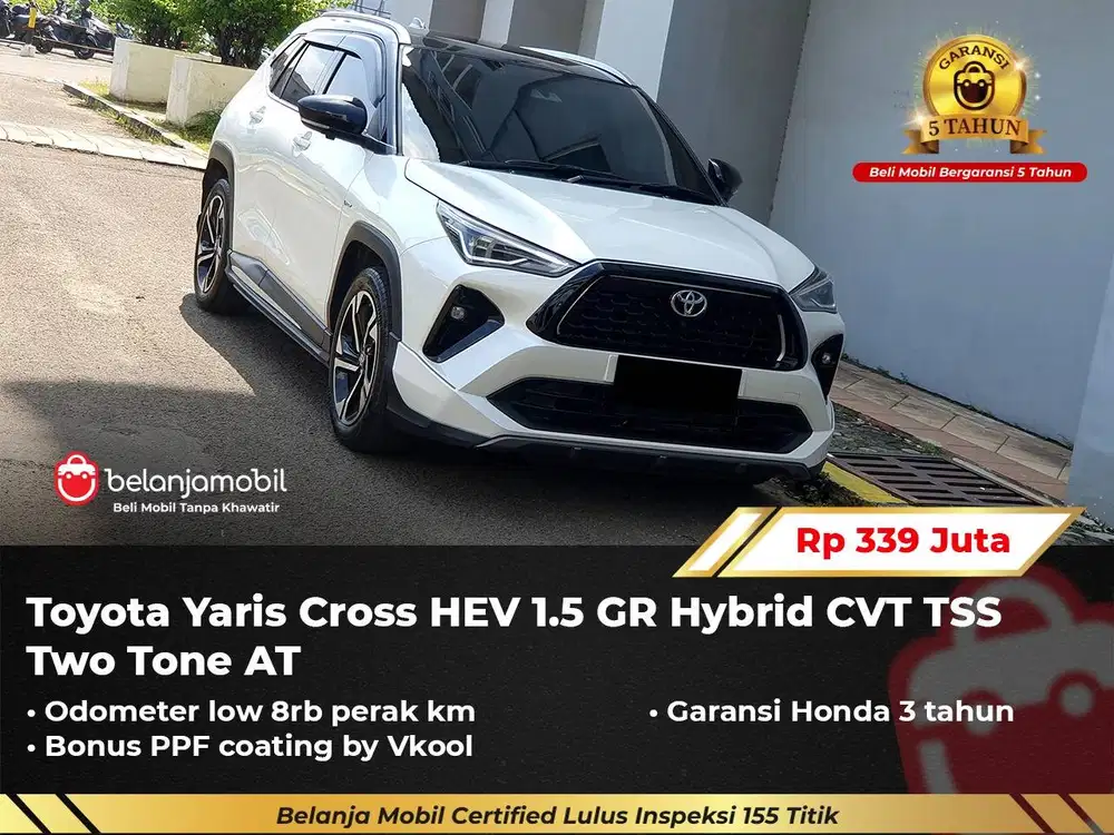 [ LOW KM 8RB ] Toyota Yaris Cross HEV 1.5 GR Hybrid TSS AT 2024/2025