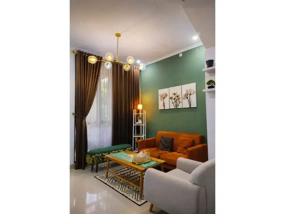 DISEWA RUMAH TAHUNAN FULL FURNISH BAGUS SIAP HUNI HARGA NEGO DI LOTUS JASMINE BOGOR BO204