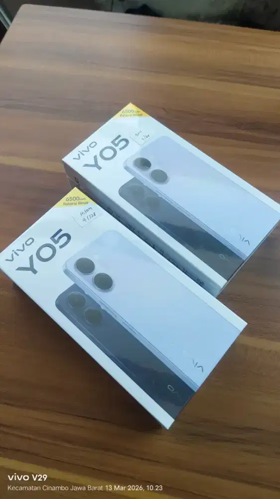 VIVO Y05 4+4/128 Baru segel pabrik promo lebaran