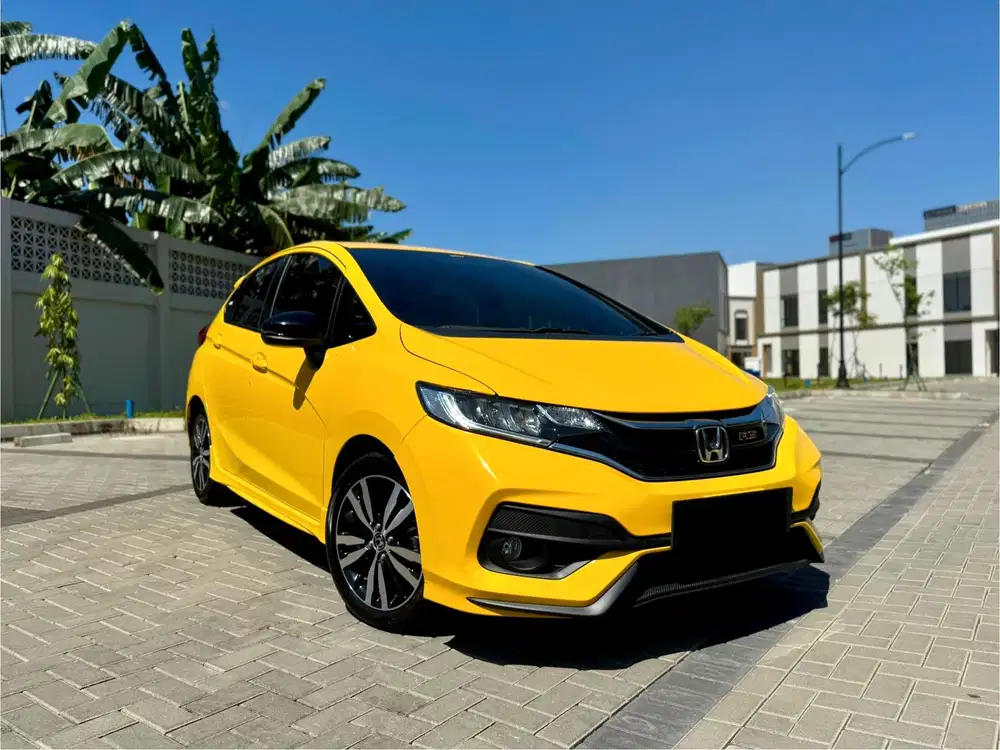 (KM 14 RIBU) Honda Jazz RS CVT KUNING 2021 ANTIK SIMPANAN RARE UNIT