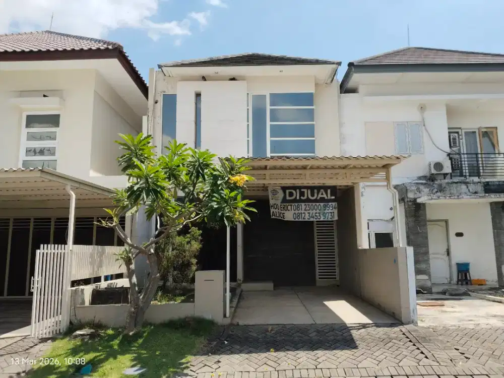 Disewakan Bangunan Rumah Minimalis Prambanan Residence surabaya barat