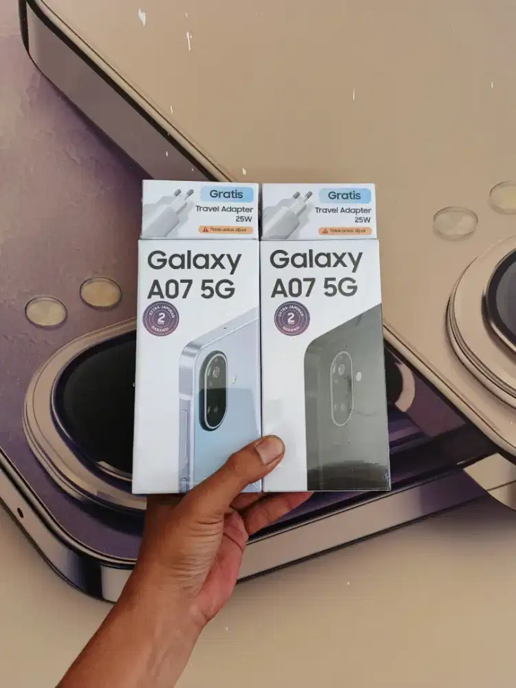 FAST RESPON WA Samsung Galaxy A07 5G 6/128 Garansi resmi 1thn