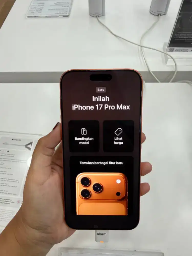 Promo cicilan IPhone 17 Pro Max 256 Bunga 0% Fre 2x cicilan