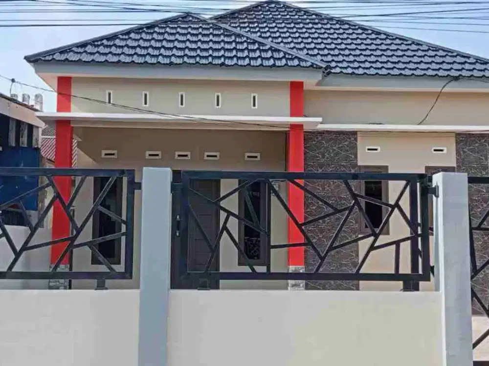 dijual rumah bernuansa modern non furnished di jl karet