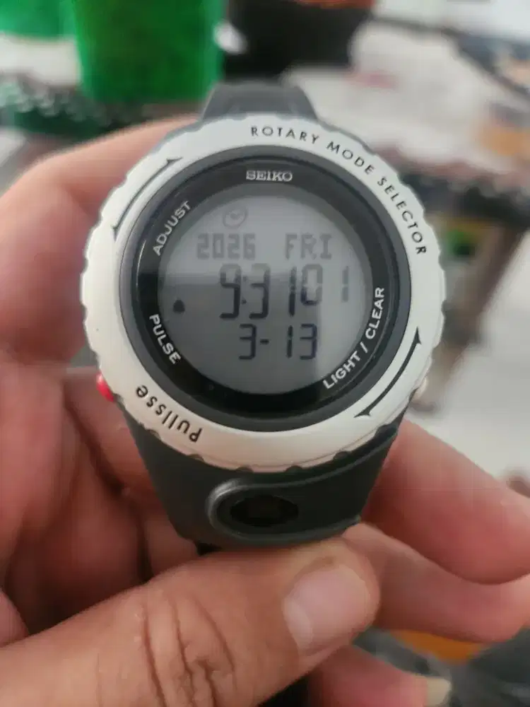 SEIKO PULLSSE heart rate