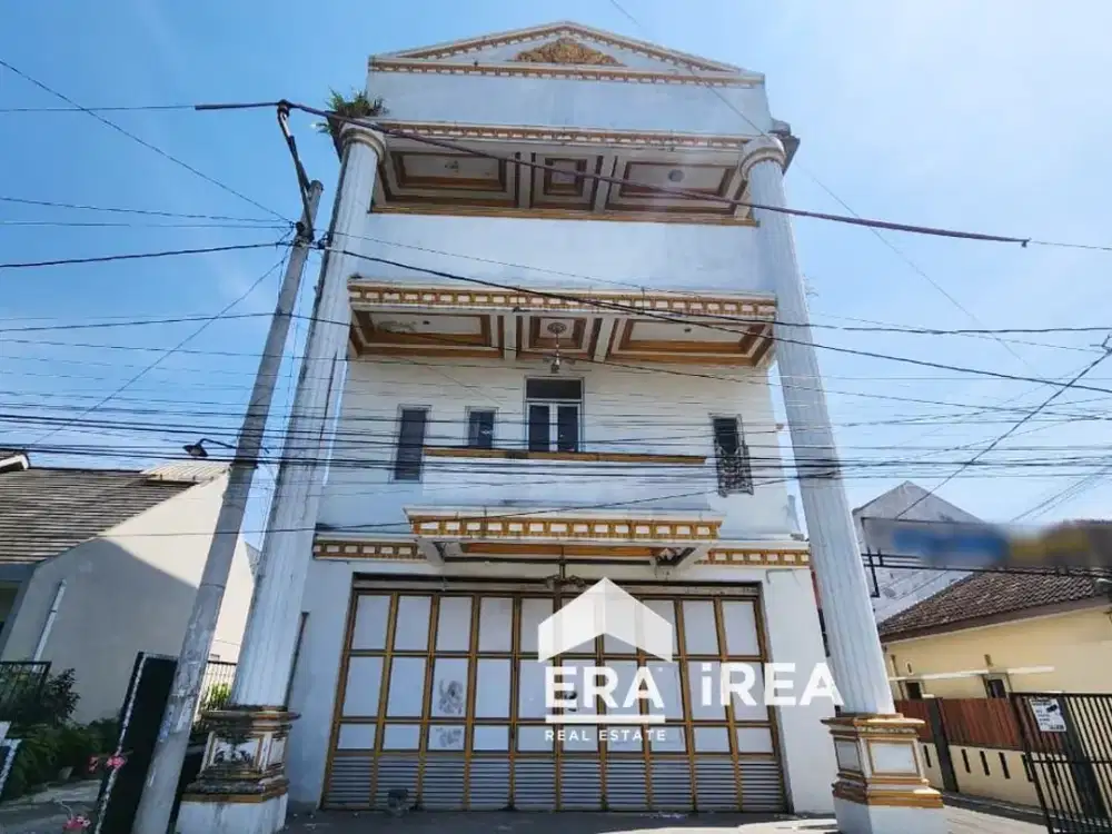 DIJUAL RUMAH MURAH 4 LANTAI DEKAT STASIUN PURWOSARI SOLO