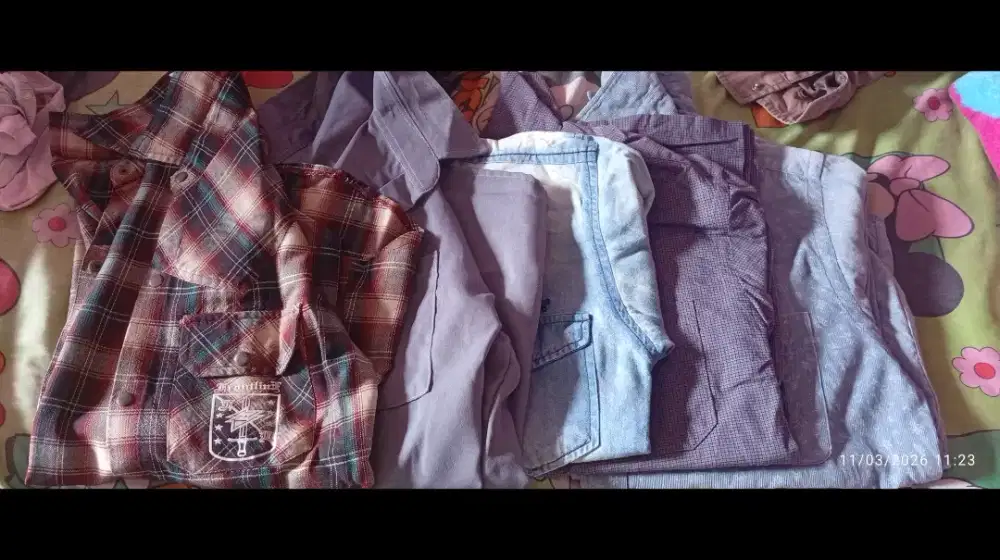 Kemeja flanel, levis, kaldorei dll