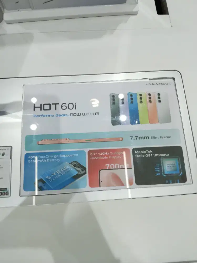 Ready infinix Hot 60i